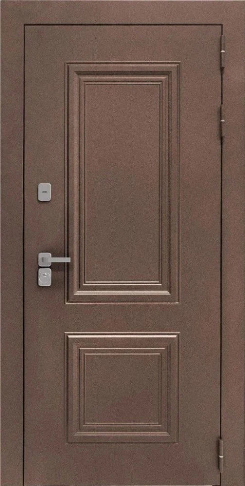 Входная дверь ДвериПРО Д-68 ФЛЗ-618 Черный кварц DPRO222459 внешняя сторона